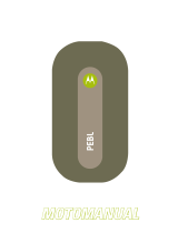 Motorola PEBL User manual