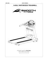 Smooth Fitness MOTORIZED TREADMILL User manual