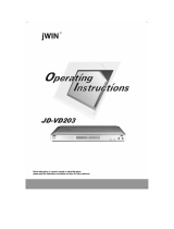 jWIN JD-VD203 Operating Instructions Manual