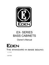 Eden EX- SERIES Owner's manual