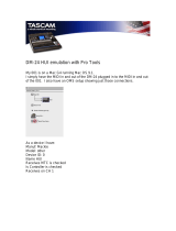 Tascam DM-24 Supplementary Manual