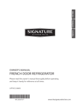 Signature UPFXC2466S Owner's manual