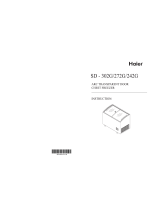 Haier SD-242G User manual