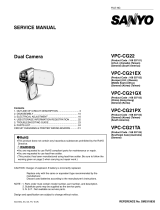 Sanyo VPC-CG21TA User manual