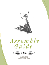 Vision Fitness X6200HRT Assembly Manual