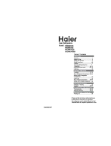 Haier HFD647SS User manual