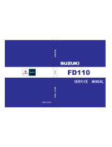 Suzuki FD 110 XCS User manual