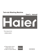 Haier HWM25-0623S User manual