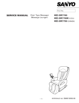 Sanyo HEC-DR7750 User manual