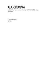 Gigabyte GA-6PXSV4 User manual