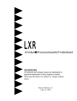 EPOX LXR Instructions Manual