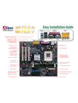 AOpen MK73LE-V Easy Installation Manual