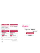 Docomo AQUOS PHONE SH-10D User manual