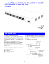 3com Baseline 3C16476 User manual