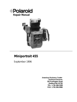 Polaroid Miniportrait 455 User manual