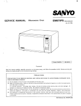 Sanyo EM870FS User manual