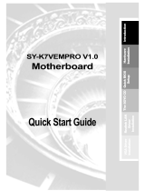 SOYO SY-K7VEMPRO V1.0 User manual