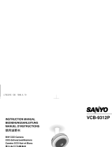 Sanyo VCB-9312P User manual