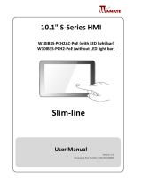 Winmate W10IB3S-PCH2-PoE S-Series User manual