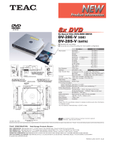 TEAC DV-28E-V Product information