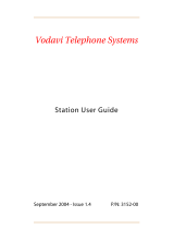 Vodavi Station User manual