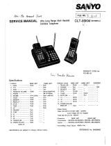 Sanyo CLT-85KM User manual
