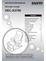 Sanyo HEC-A3700 User manual