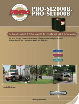 GTO PRO-SL2000B Quick start guide