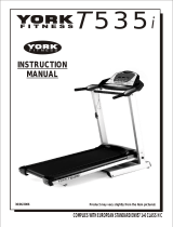 York Fitness T535i User manual
