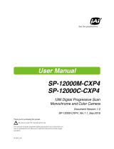 JAI SP-12000C-CXP4 User manual