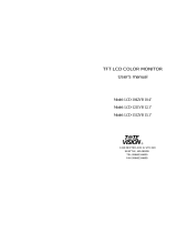 Tote Vision LCD-1211VB User manual