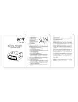 jWIN JL-104 Operating instructions