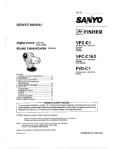 Sanyo Xacti VPC-C1EX User manual