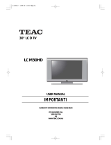 TEAC LCM30HD User manual