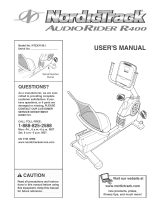 NordicTrack AudioRider R400 User manual