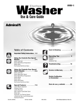 Admiral AAV-1 User manual