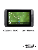 Magellan eXplorist TRX7 User manual