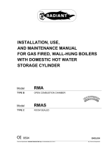 Radiant RMA Installation, Use And Maintenance Manual