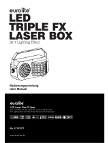EuroLite LED Triple FX Laser Box User manual
