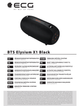 ECG BTS Elysium X1 Black User manual
