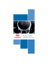 KIA Bluetooth Phone System 2010 Reference guide