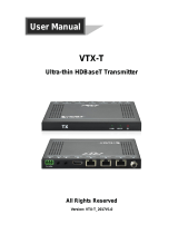 RTI VTX-T User manual