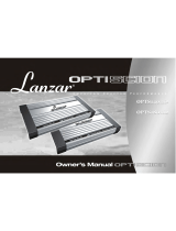 Lanzar Optidrive OPTS180.1D Owner's manual