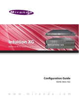 Miranda Intuition-XG-e Configuration manual