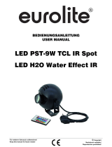 EuroLite LED H2O Water Effect IR User manual