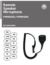 Motorola PMMN4040 User manual