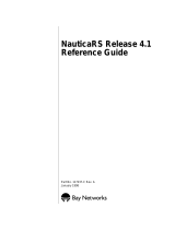 Bay Networks NauticaRS 4.1 Reference guide