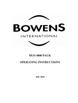 Bowens BW-3010 Operating Instructions Manual