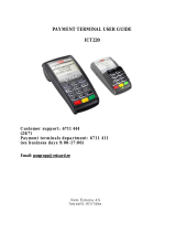 Ingenico IWL220 GPRS User manual