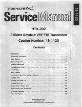 Realistic HTX-202 99-1120 User manual